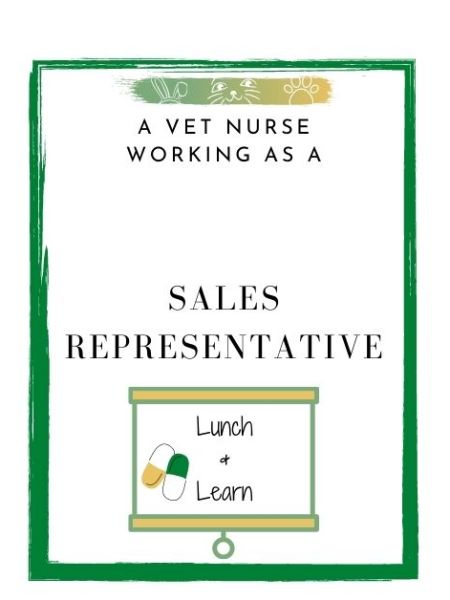 A Vet Nurse Working as a Sales Representative in the UK